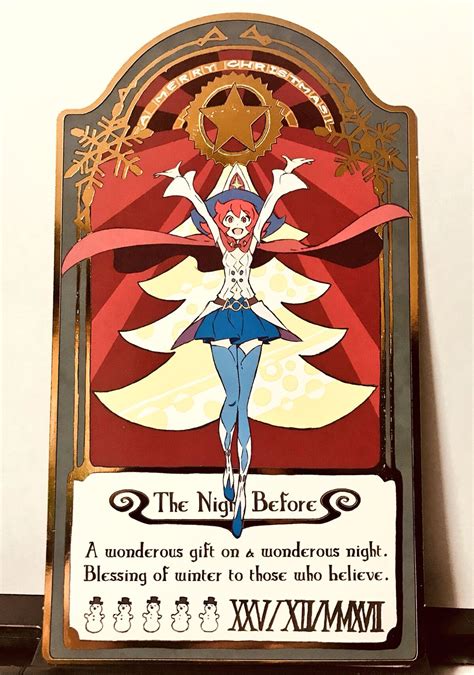 Little witch academia shiny chariot cards